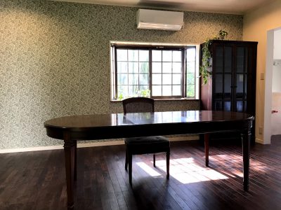 アクセントクロスはウィリアムモリスで